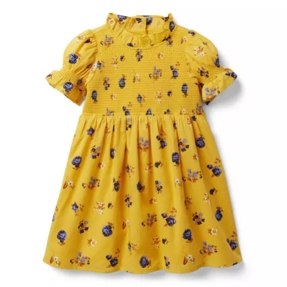 Janie and Jack Other - Janie and Jack The Hannah Floral Smocked Dress